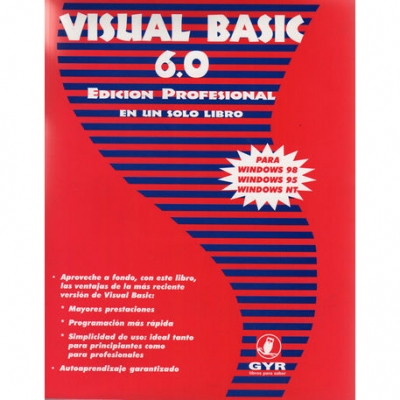 Libros Gyr Visual Basic 6.0 Edicion Profesional En Un Solo Libro