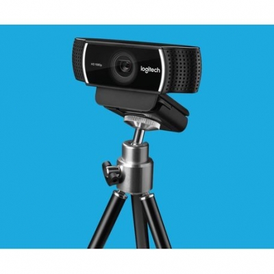 Web Cam Hd Logitech C922 Pro Stream 1080p Con Tripode Con Microfono