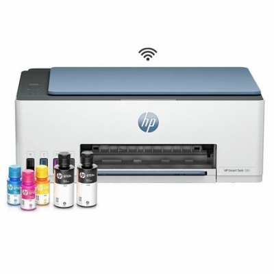 Multifuncion Chorro A Tinta Hp Smart Tank 585, Tinta Continua, Color Wi-Fi Smart App Escaner