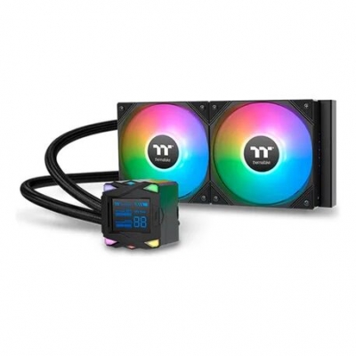 Cooler Water Cooling Tt La240-S Argb Sync Aio Arg 240Mm Black