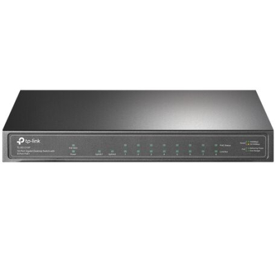 Switch Tp-Link  Tl-Sg1210P   9+1 Puertos Con 8 Puertos Poe+