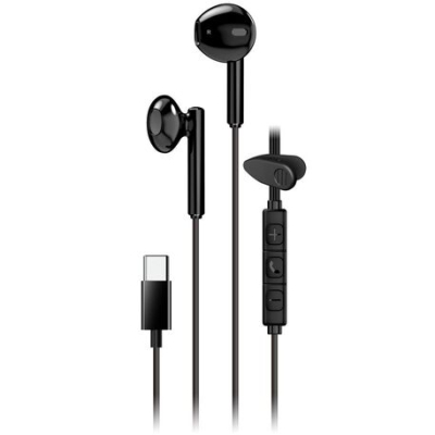 Auriculares C/Microfono Genius Usb -C Hs-M366 Black