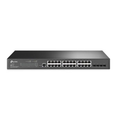 Switch Tp-Link Tl-Sg3428 Jetstream De 24 Puertos Gigabit L2 Con 4 Ranuras Sfp