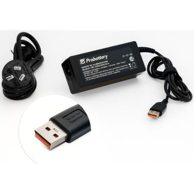 Accesorios Para Notebook Probattery 20V 3.25A Pin Muesca Lenovo Yoga  Mc-2003250A18-A