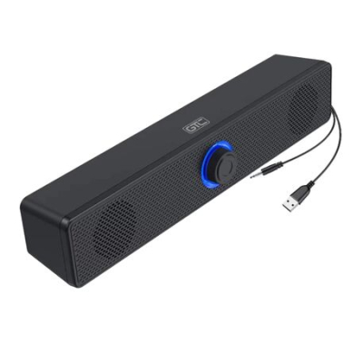 Parlantes 2.0 Gtc Spg-152 Usb Jack 3.5Mm Barra Sonido