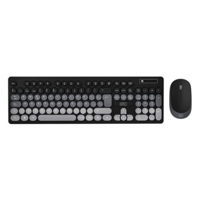 Teclado + Mouse Gtc Cbg-027N Combo Office Duo Inalambrico (No Incluye Las Pilas)