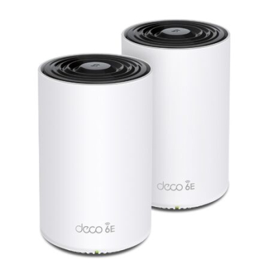 Repetidores Wifi Tplink Deco Xe75 Pack De 2 Mesh Tp Link Ax5400 Wifi 6E Gigabit