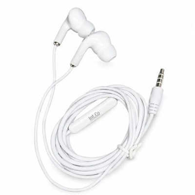 Auriculares C/Microfono Int.co In Ear Manos Libres Con Cable Plug P120